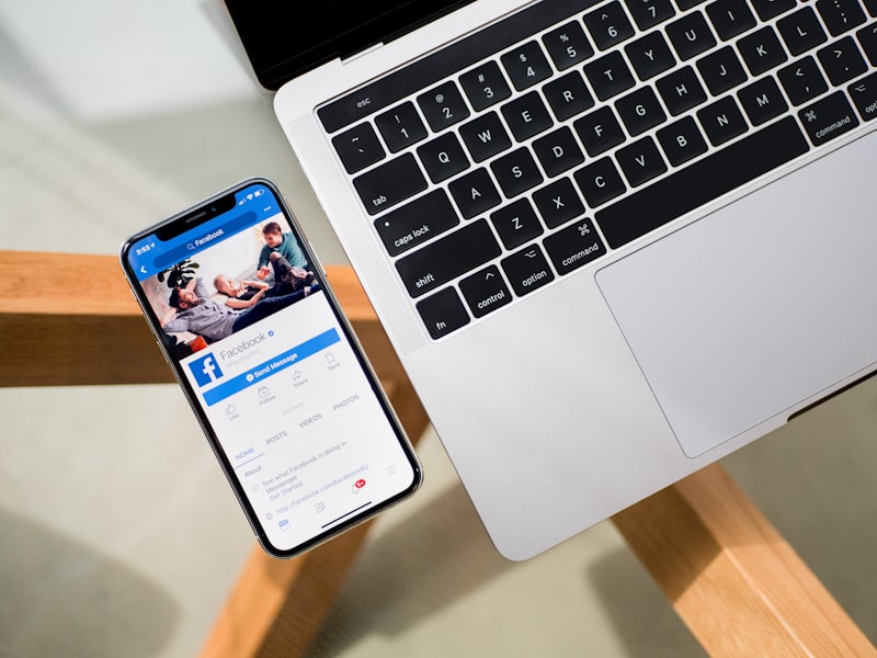 Mobile app development on iPhone and MacBook
